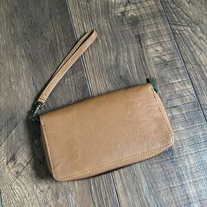 Target Brown Wristlet
